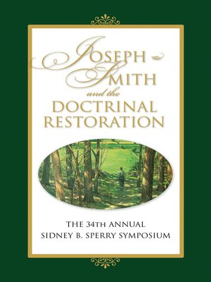 cover image of Joseph Smith and the Doctrinal Restoration